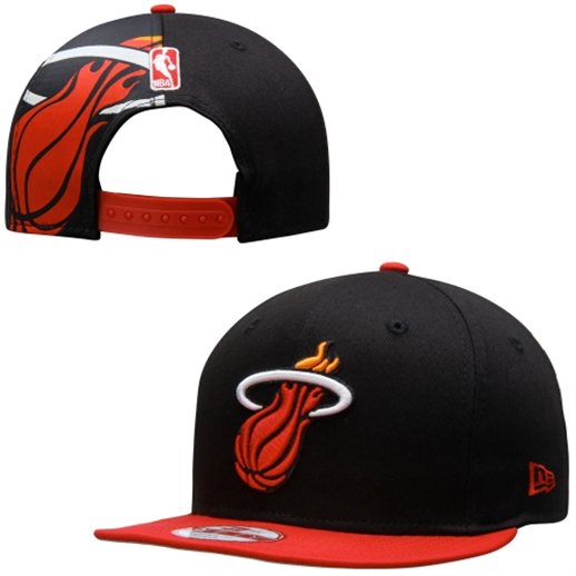 NBA Miami Heat NE Snapback Hat #280